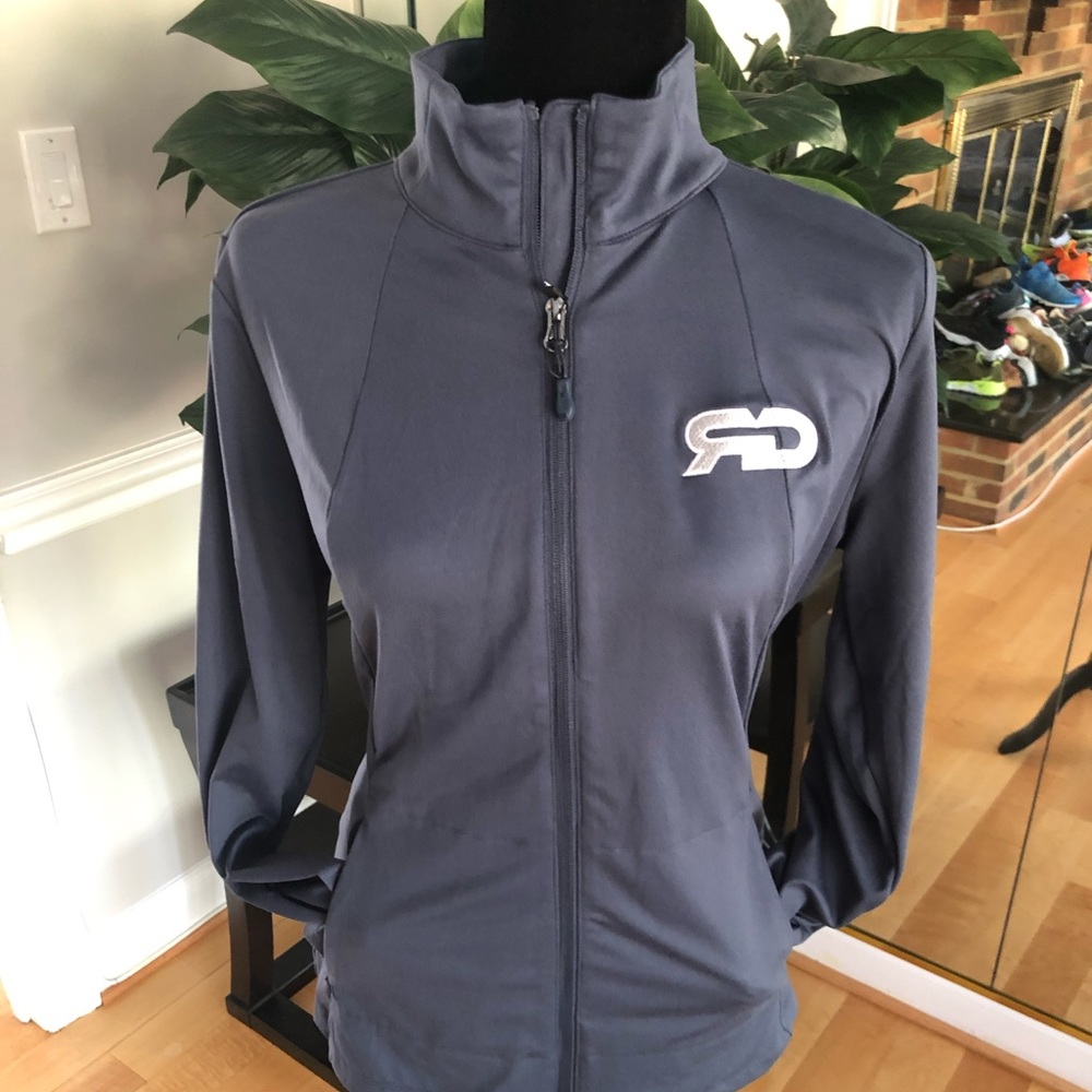 Vintage Indigo Full Zip Track Jacket